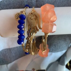 Bourbon and Bowties Florida Gators Bangle Set